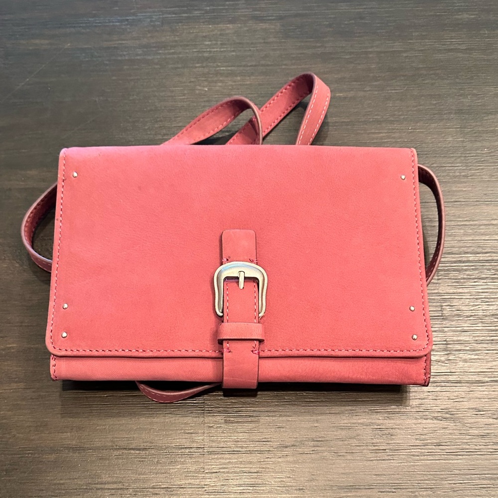 Lucky Brand Ysa Crossbody, pink, NWOT